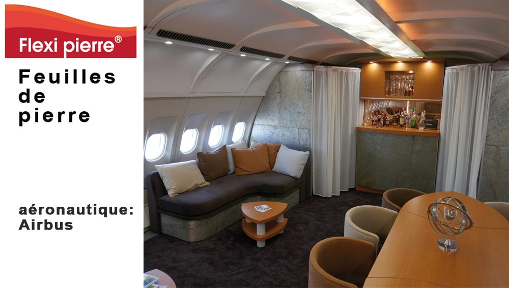 Feuille de pierre Flexi Pierre : appliquée en aéronautique pour Airbus. Feuille de pierre Flexi Pierre : appliquée en aéronautique pour Airbus. #FeuilleDePierre #FlexiPierre #Airbus