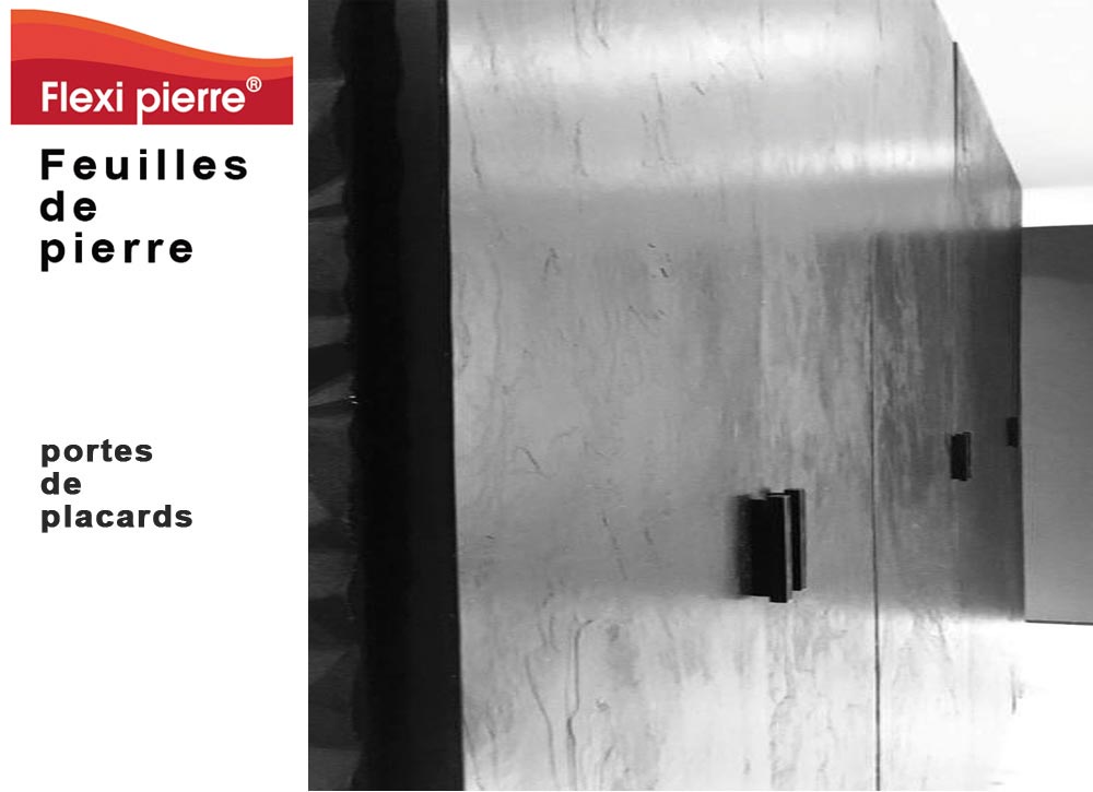 Feuille de pierre Flexi Pierre : application en ébenisterie Feuille de pierre Flexi Pierre : application en ébenisterie #FlexiPierre